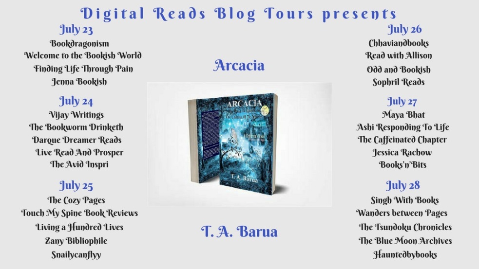 blog tour banner new aracacia